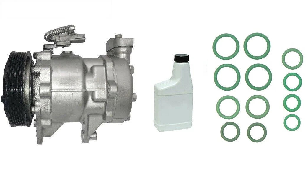 A/C Compressor Kit with O Rings for Toyota Corolla (2009–2013)