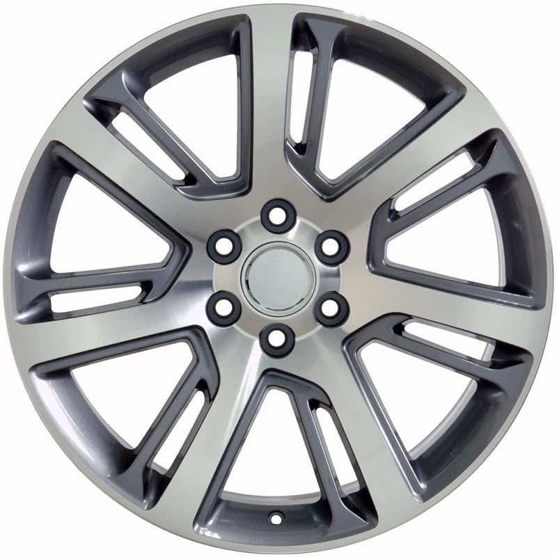 Gunmetal Wheel 22x9 Machined Face for 1992–1994 Chevy Blazer