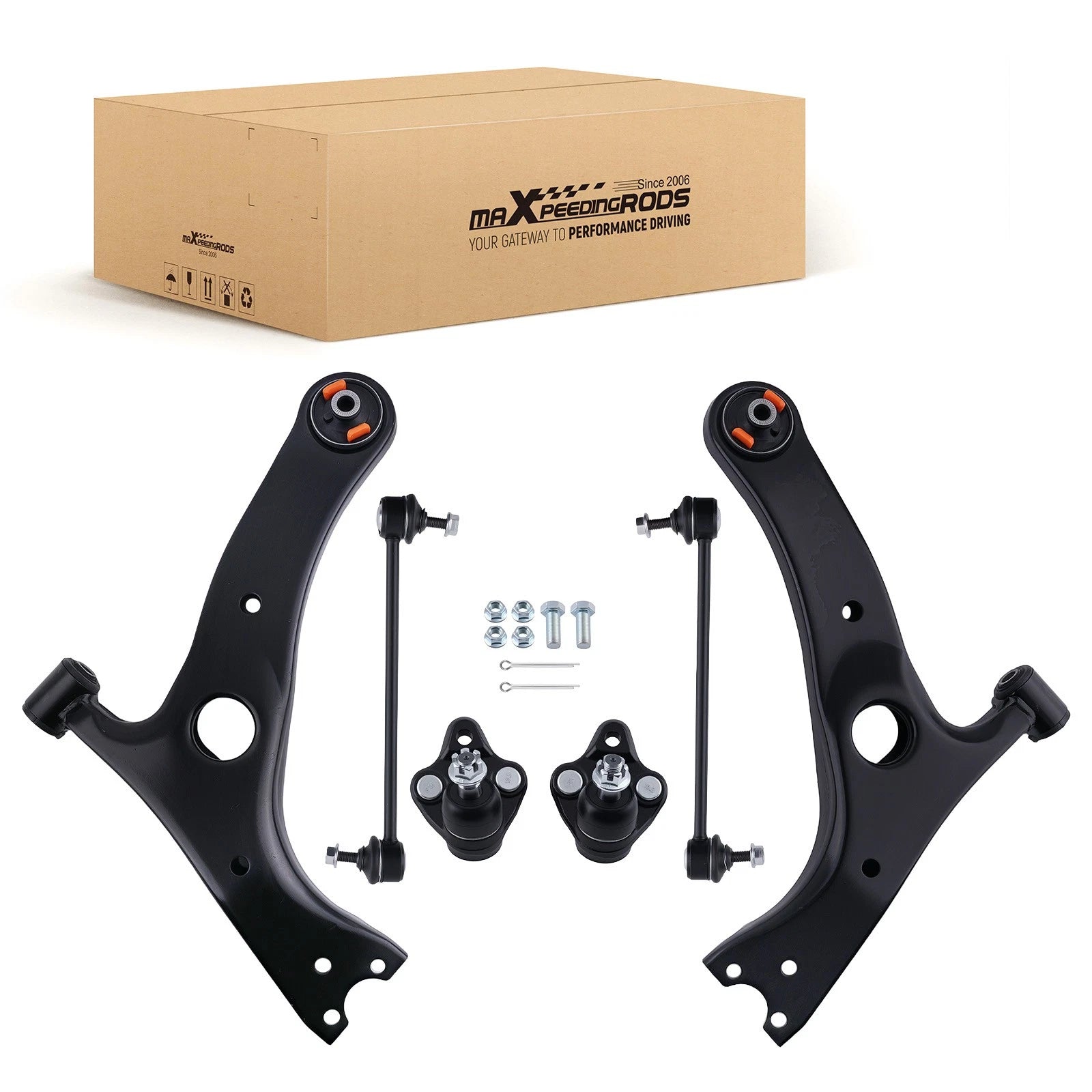 Front Lower Control Arm Sway Bar Link Kit for Toyota RAV4 (2001–2005)