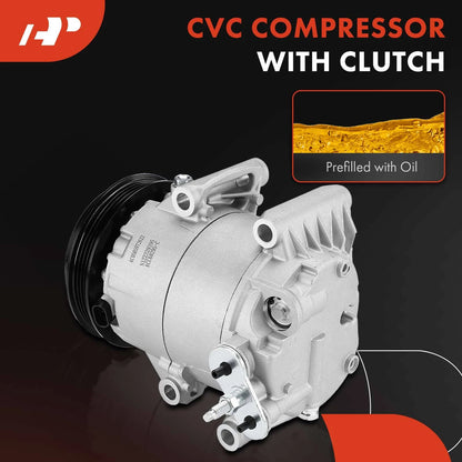 A/C Compressor with Clutch for Chevrolet Corvette (2005–2013)