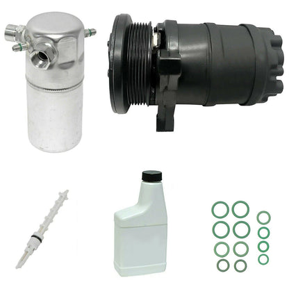 AC Compressor Kit with Drier and Tube Replacement for Toyota Hilux (1998–2004)