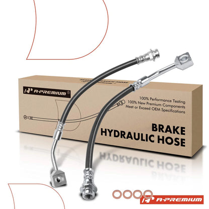 2X Rear Brake Hydraulic Hose for Buick Lucerne Cadillac DTS (2006–2011)
