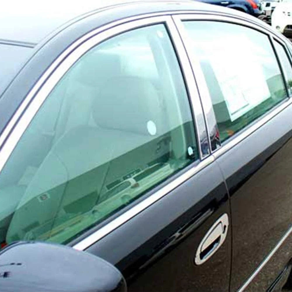 Luxury Chrome Window Package with Posts for Nissan Altima (2002–2006)