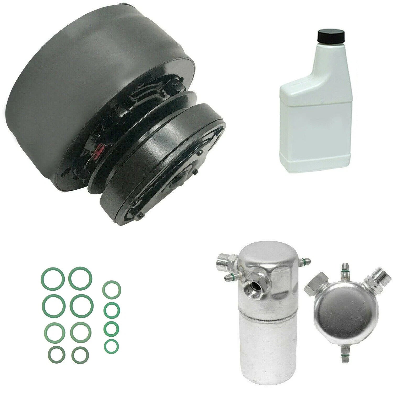 A C Compressor Kit Replacement for Kia Rio (2012–2017)