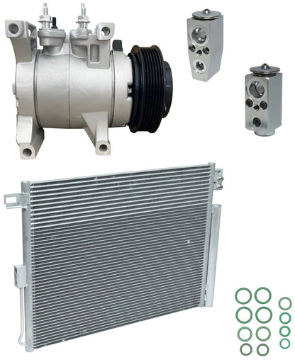 A/C Compressor Kit With Condenser for Dodge Durango 3.6L (2014–2014)