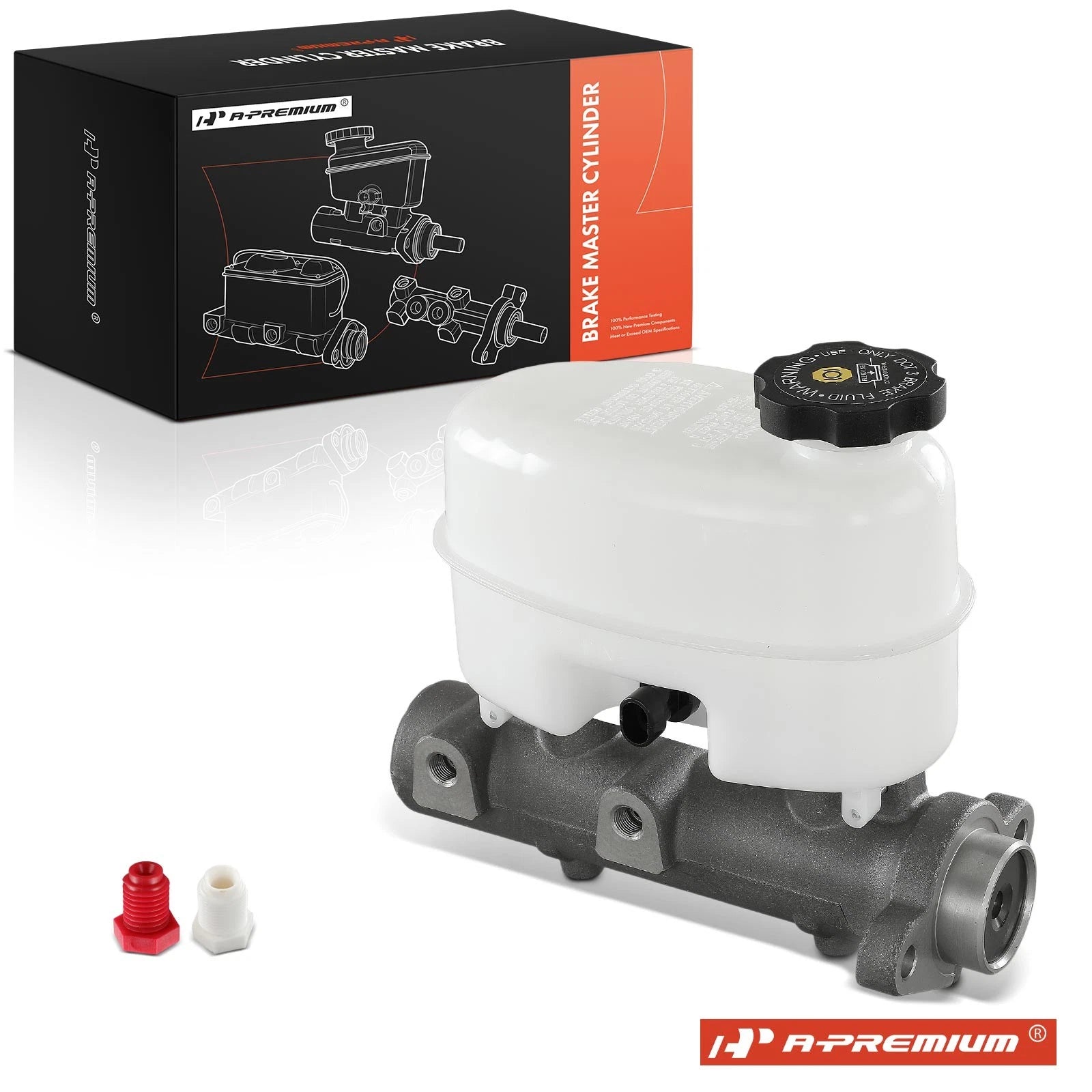 Brake Master Cylinder with Reservoir & Sensor for Silverado 2500 HD (2009–2013)
