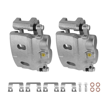 Front Brake Calipers w/Bracket for Cadillac Escalade (2007–2008)