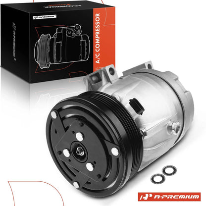 A/C Compressor with Clutch for Chevrolet Malibu (1997–1999) Buick Skylark (1997–1999)