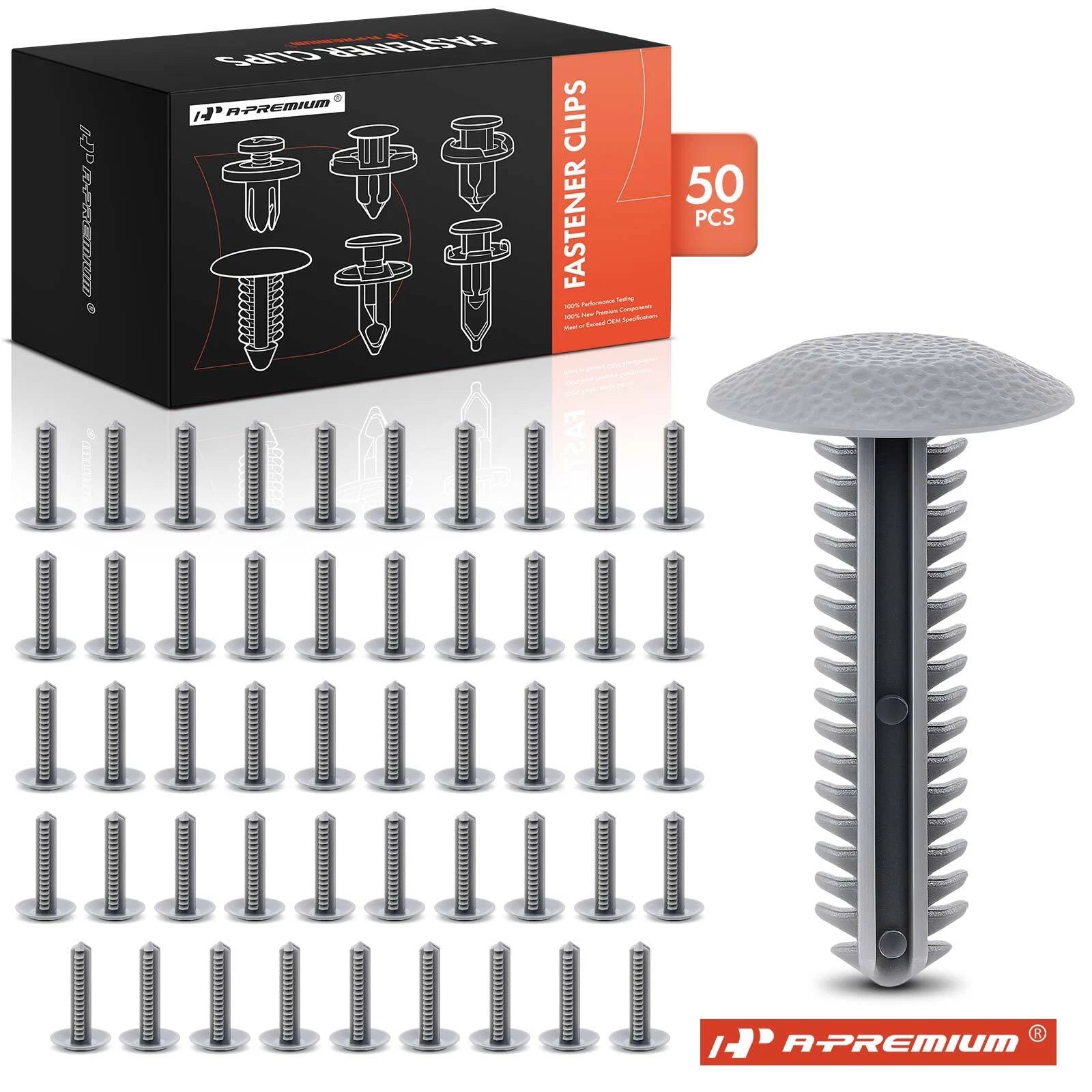 50Pcs Nylon Door Trim Panel Retainer Clips for Chevy Astro GMC Safari (1995–2005)