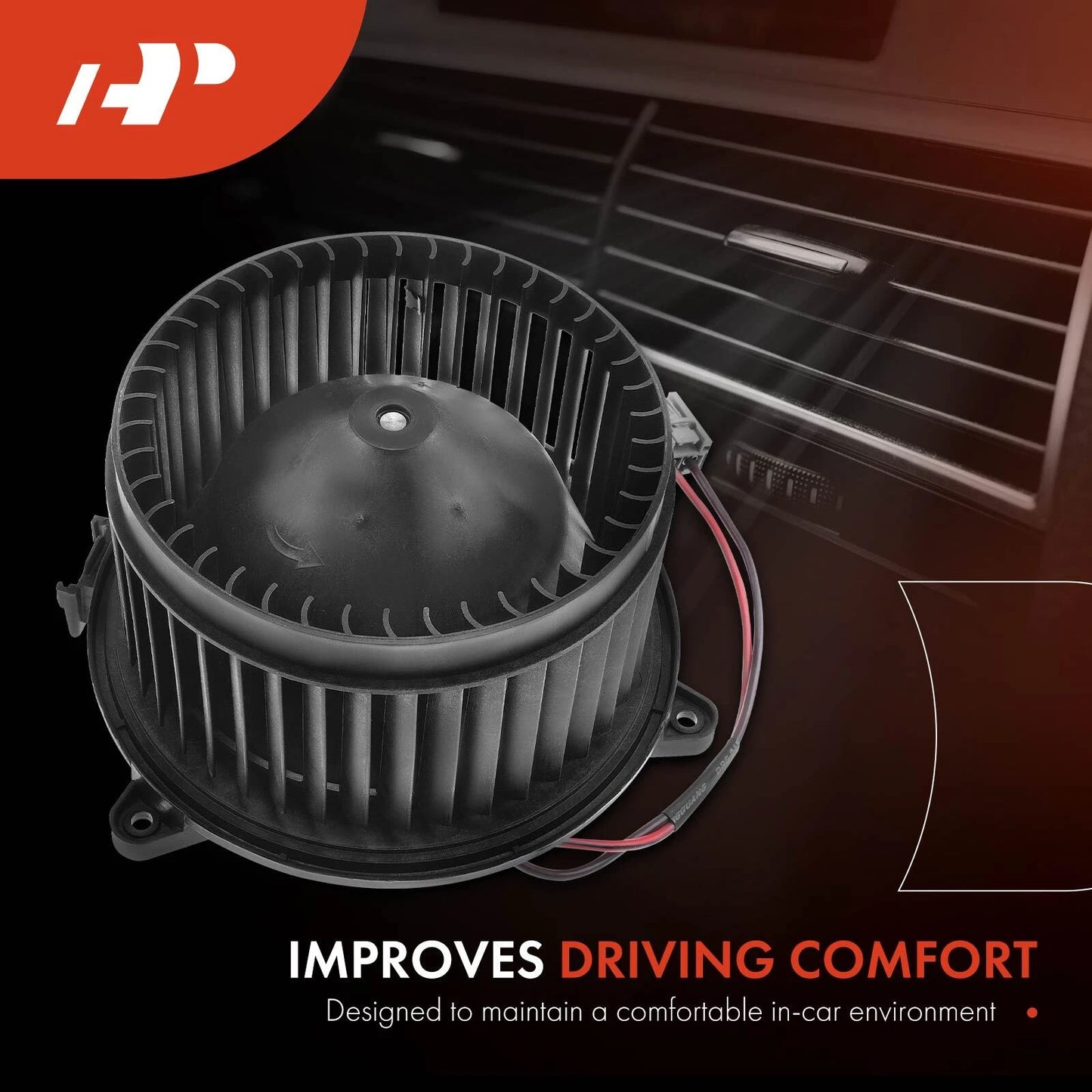2Pcs Front HVAC Blower Motor Kit for Buick Verano (2012–2017)