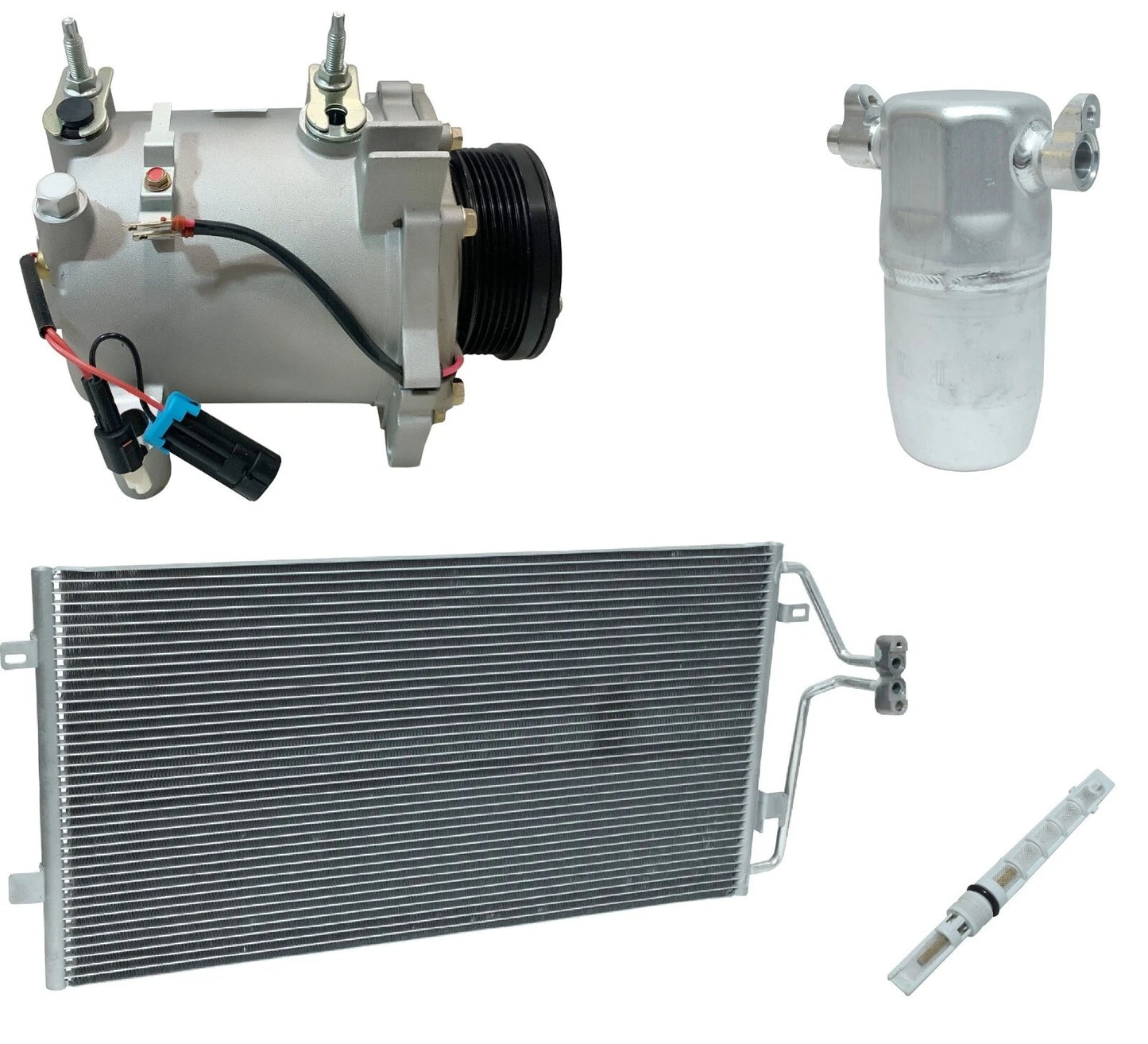 AC Compressor Kit With Condenser for Pontiac Bonneville 4.6L (2005–2005)