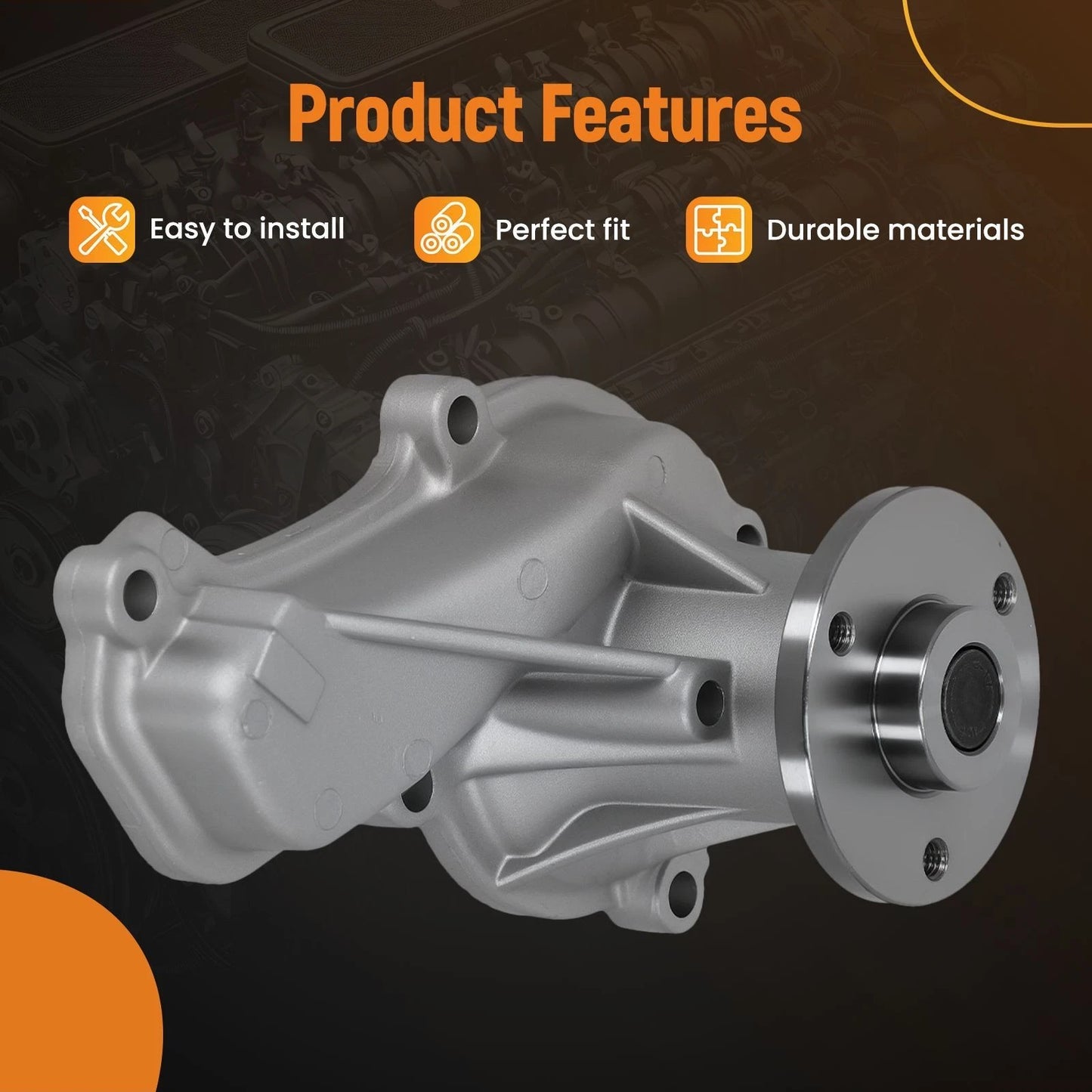Cooling Water Pump for Honda Civic DX-G (2008–2011)