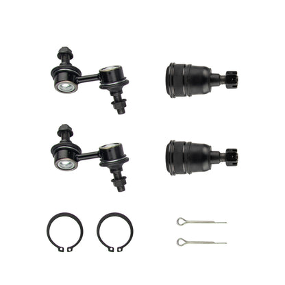 Front Lower Control Arm Ball Joint Sway Bar Tie-Rod for Honda CR-V (2002–2006)