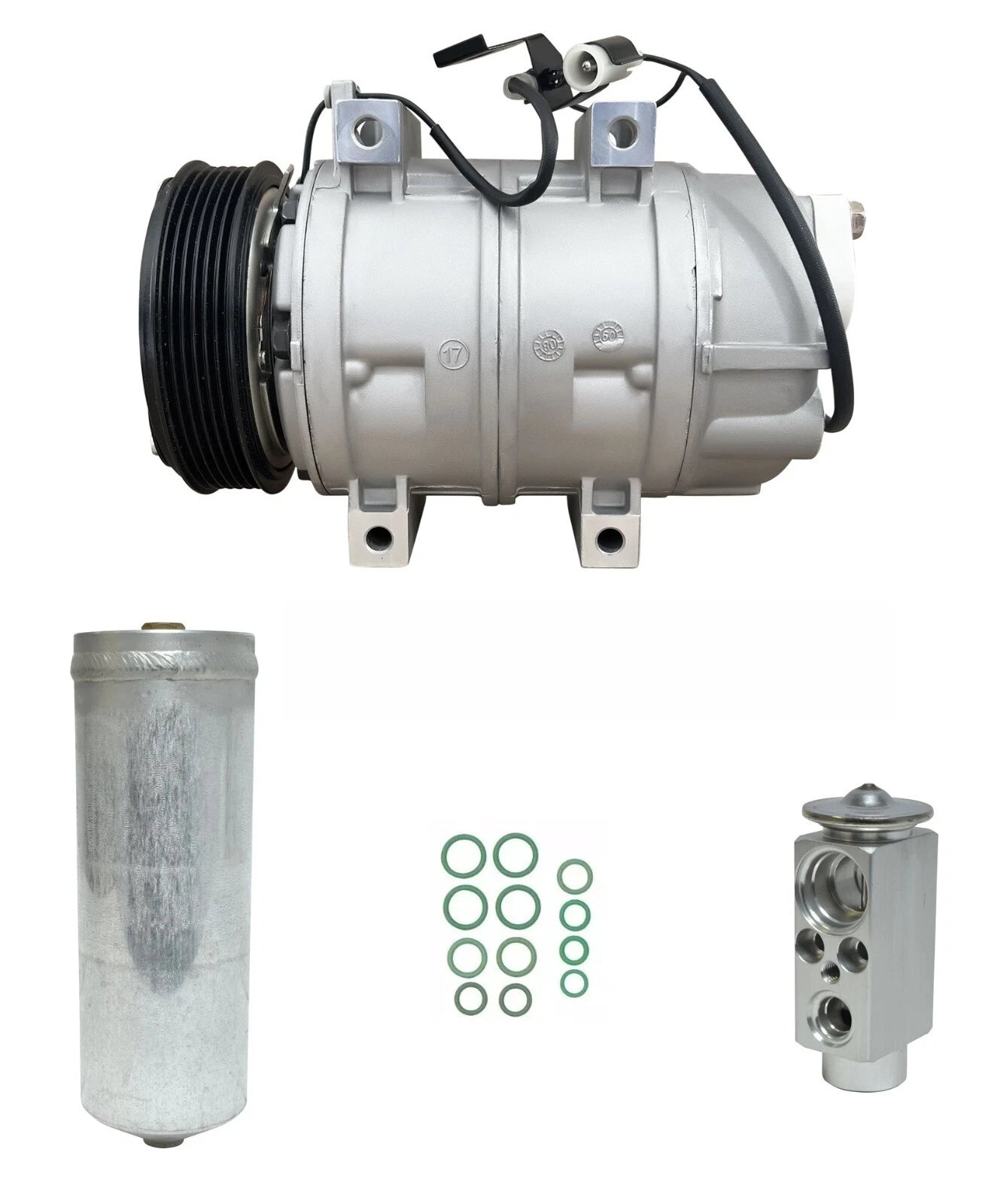 AC Compressor Kit Replacement for Volvo S60 2.3L 2.4L Turbo (2002–2009)