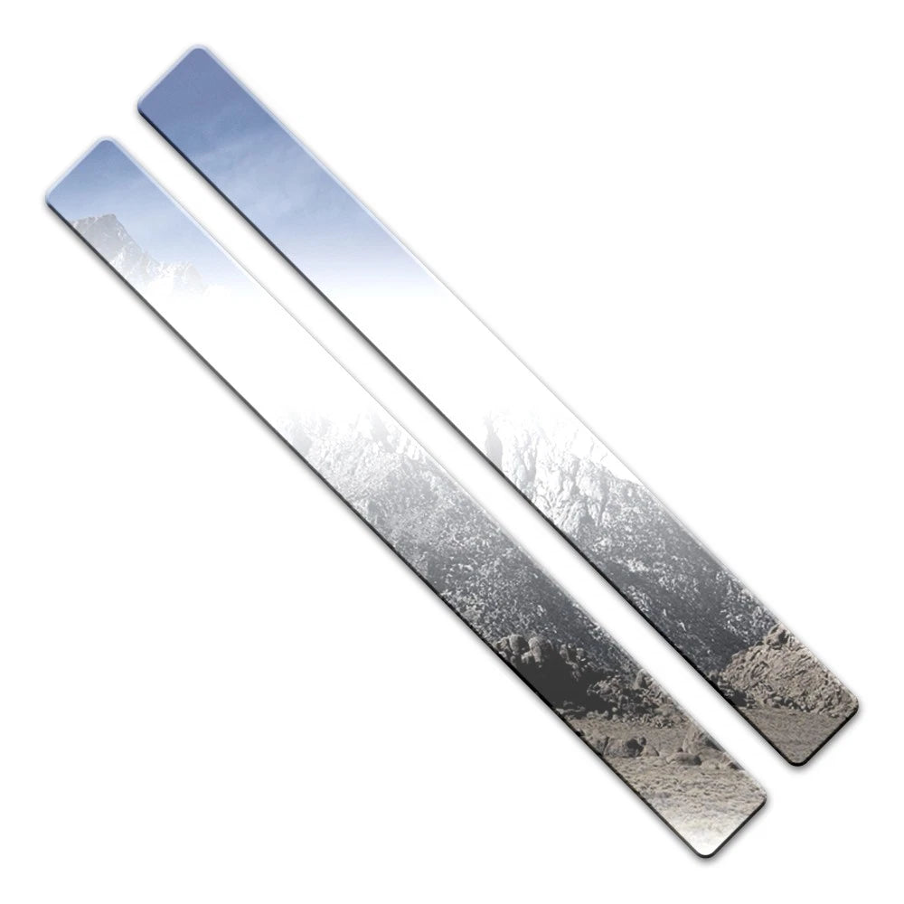 4pc. Luxury FX Stainless Steel 1 5/8" Door Sill Trim for 2006-11 Honda Civic 4D