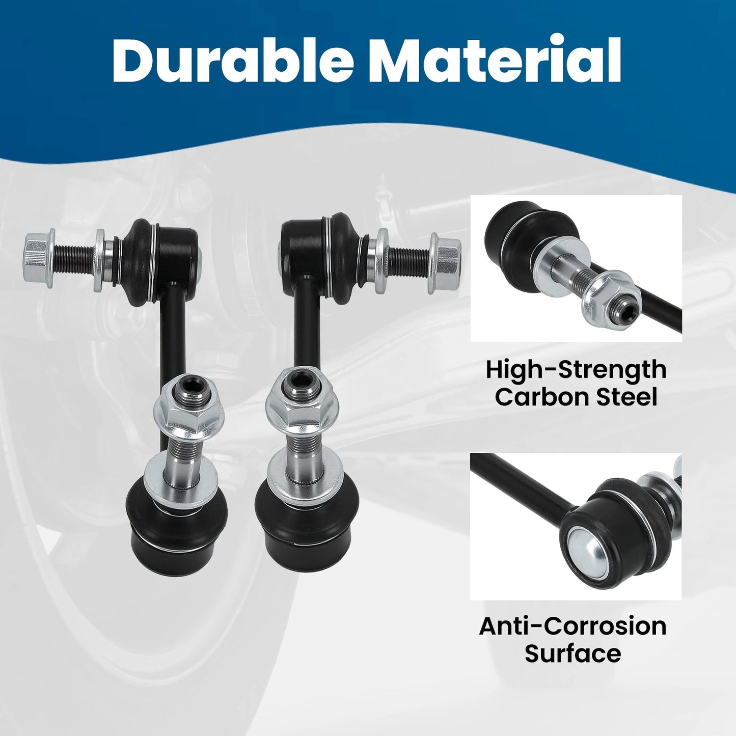 Front Sway Bar Link for Toyota Tacoma (2005–2023) Steel