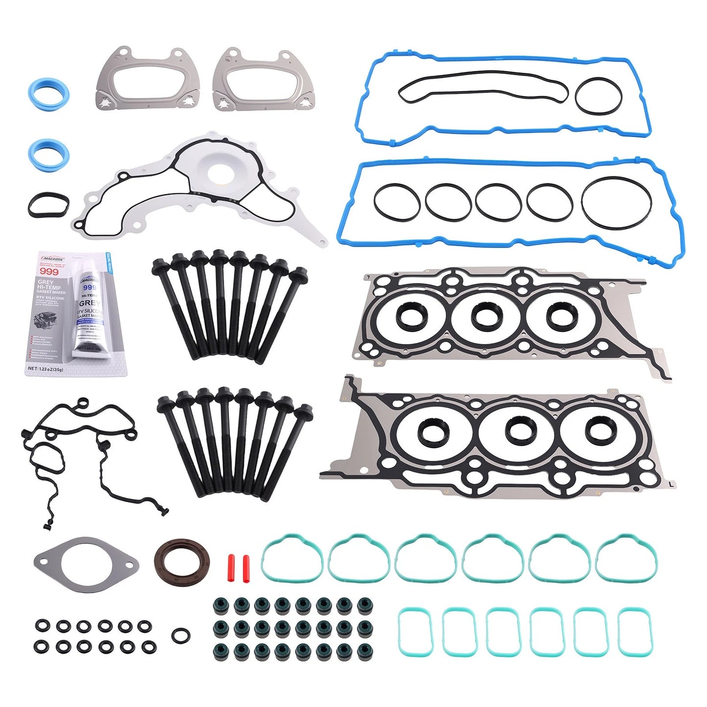 Head Gasket Set Bolts for Ram Chrysler Dodge Jeep 3.6L (2011–2016)