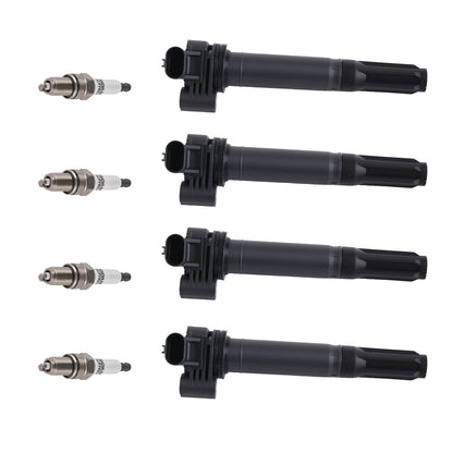 Ignition Coils and Spark Plugs for Fiat 500 2012-2017 (1.4L)