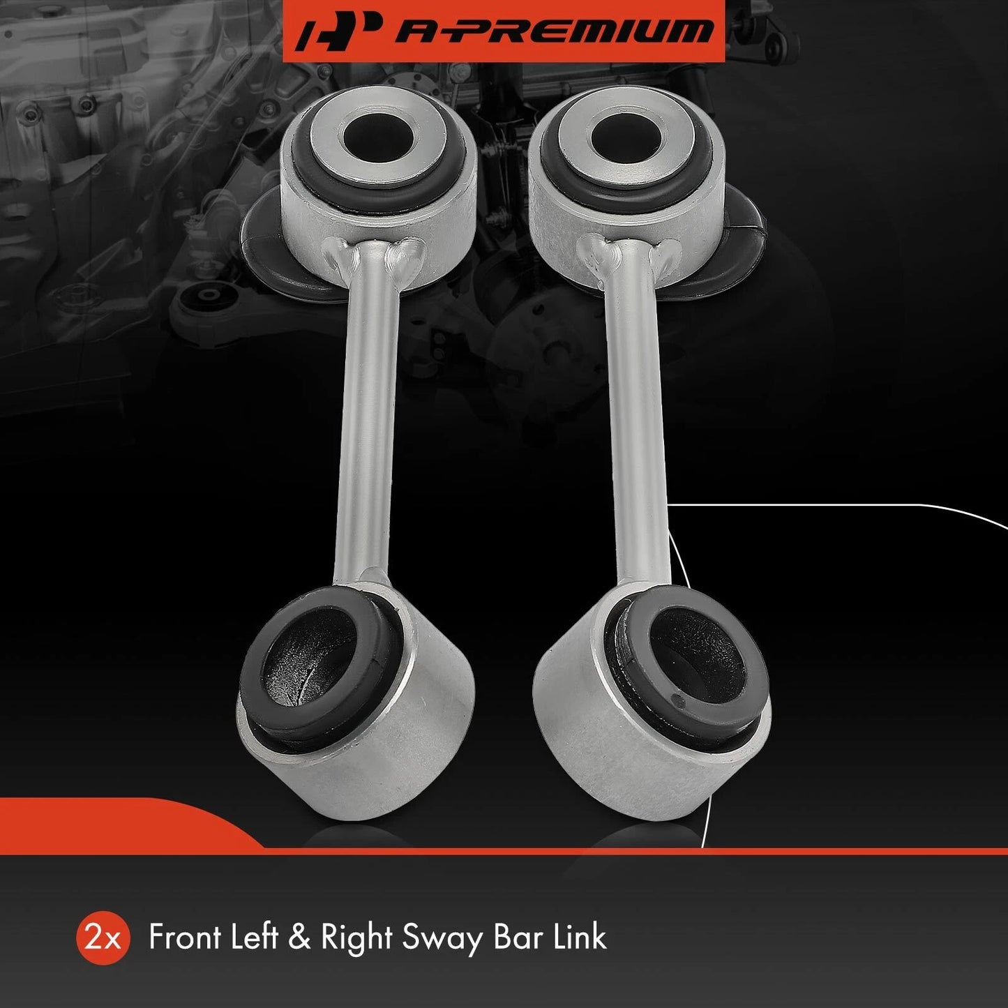 2X Front Sway Bar Link for Mercedes-Benz E320 E300 (1996–2003)