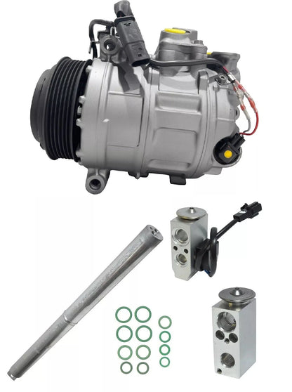 A/C Compressor Kit Replacement for Mercedes GL350 3.0L Diesel (2016–2019)