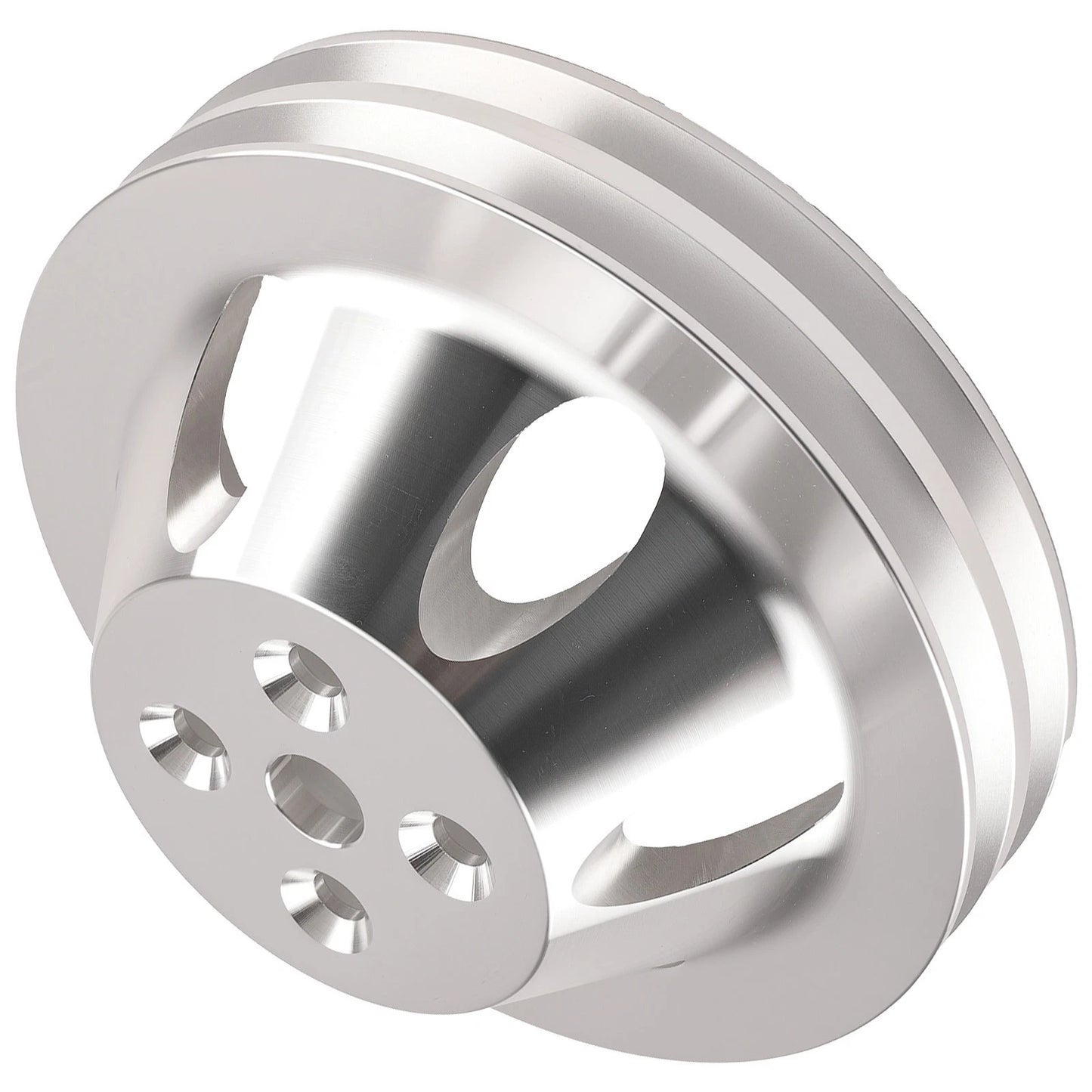 Chrome Finished Water Pump Pulley for Chevy Big Block 396-454 (1965–1970)