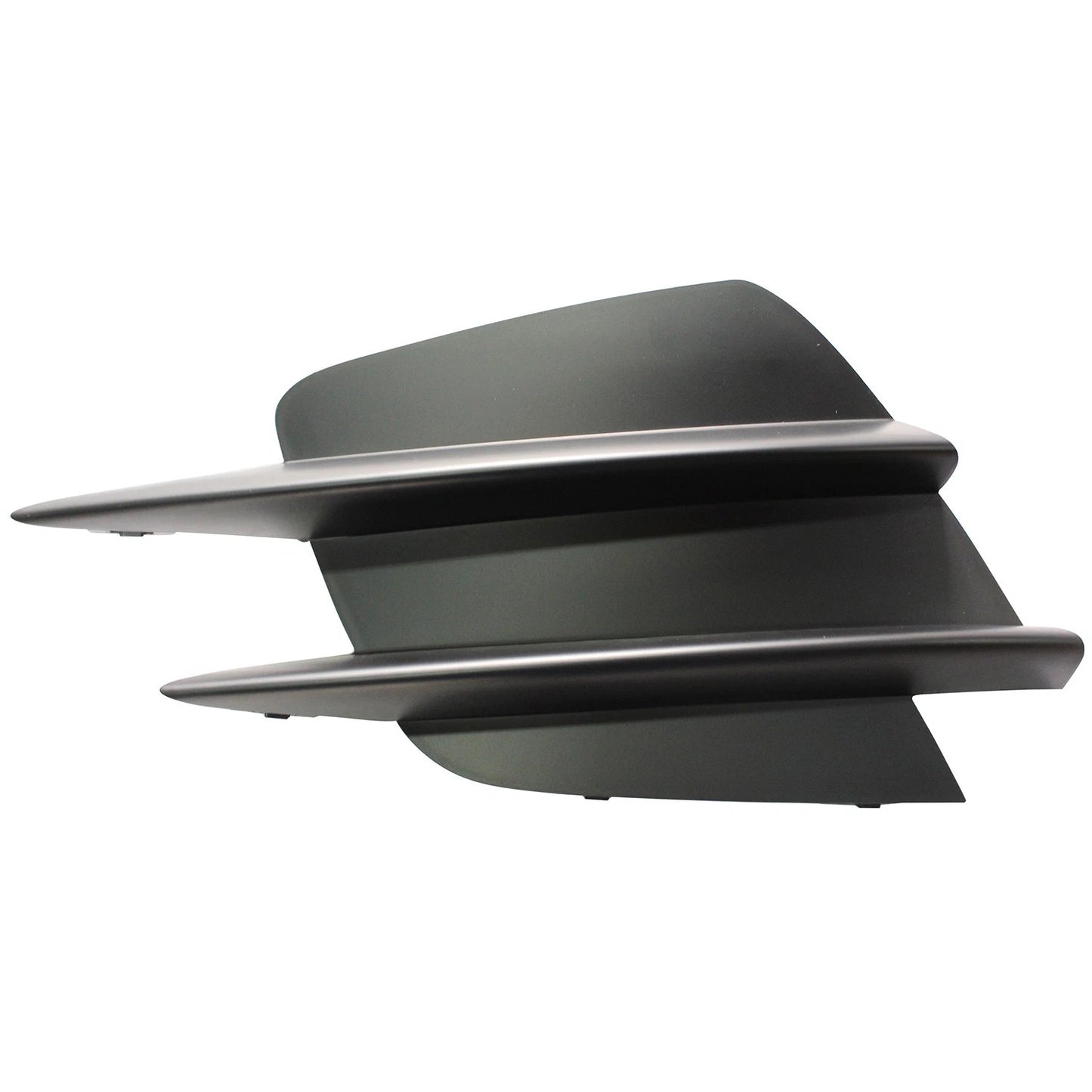 Replacement Black Textured Polypropylene Front Driver Side Bumper Cover Grille