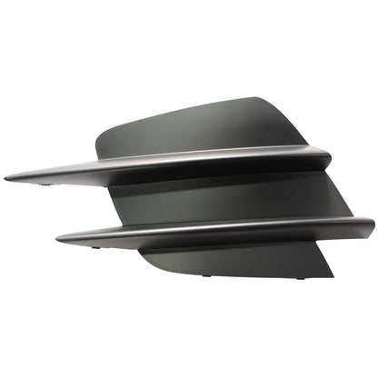 Replacement Black Textured Polypropylene Front Driver Side Bumper Cover Grille