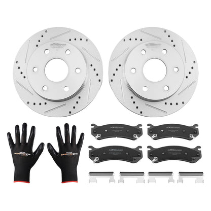 Front Brake Rotors and Pads Kit for Chevrolet Astro/Avalanche 1500 (1996–2005)