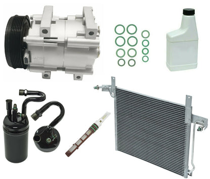 AC Compressor Kit With Condenser for Nissan Elgrand (2002–2010)