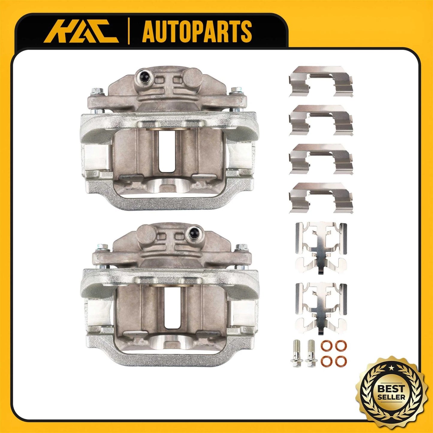 2x Brake Calipers for Chevy Silverado GMC Sierra Yukon (1999–2002) Rear Side