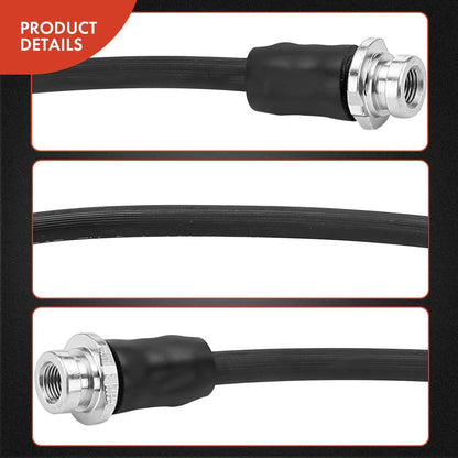 2X Rear Brake Hydraulic Hose for Nissan NV200 (2013–2020)