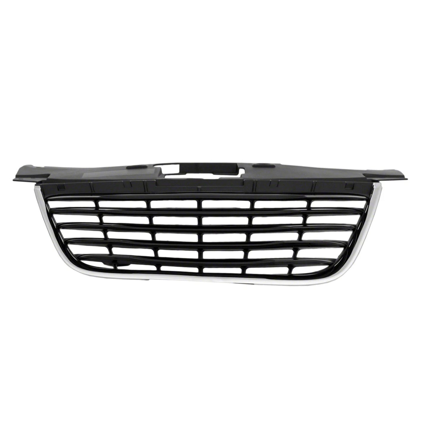 Front Grille Replacement Black Chrome Plastic for Jeep Wrangler (2018–2024)