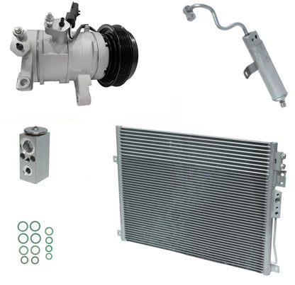 A/C Compressor Kit With Condenser for Jeep Commander 4.7L (2006–2010)