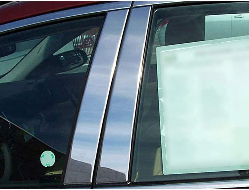 4pc. Luxury FX Chrome Pillar Post Trim fit for 2009-2014 Nissan Maxima