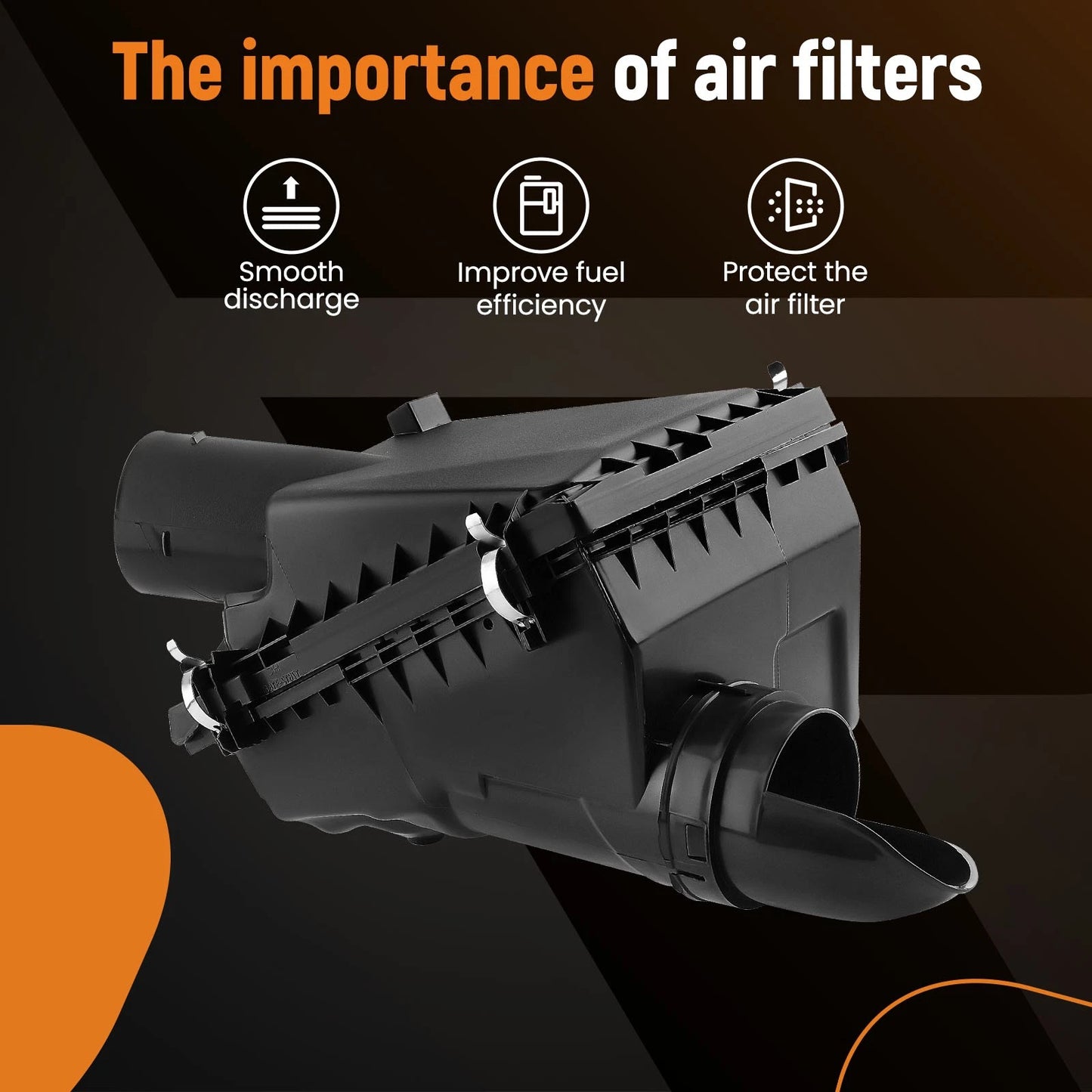 Air Intake Hose and Air Box Cleaner for Toyota 4Runner (2010–2021)