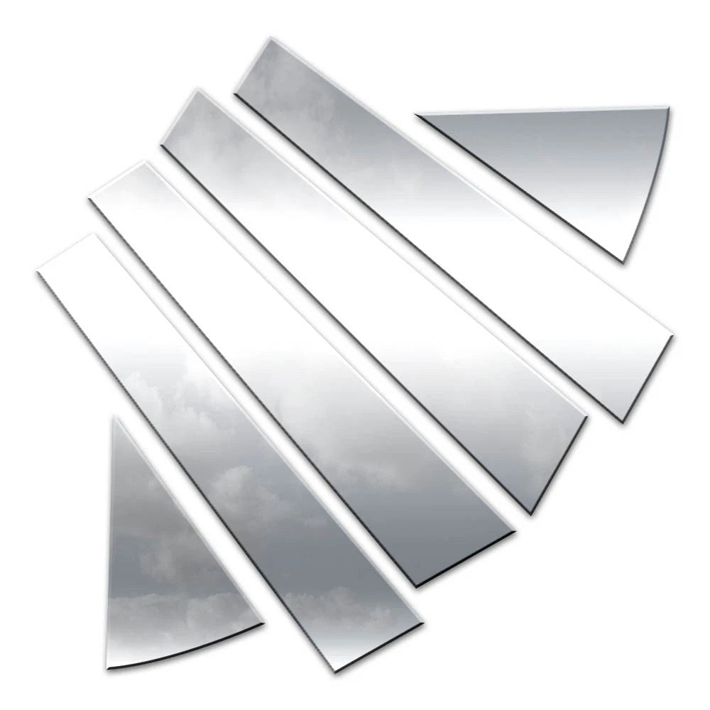 6pc. Luxury FX Polished Pillar Post Trim for 2020-2023 Kia Soul Hatchback