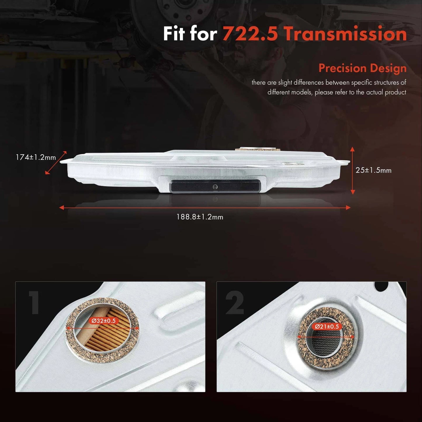 Automatic Transmission Filter for Mercedes-Benz 300SE 300SL S600 S500 (1980–1993)