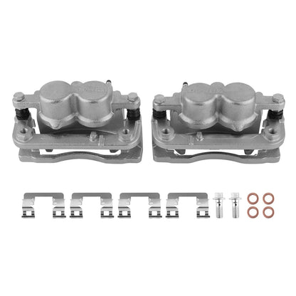 Front Brake Calipers w/Bracket for Cadillac Escalade (2007–2008)