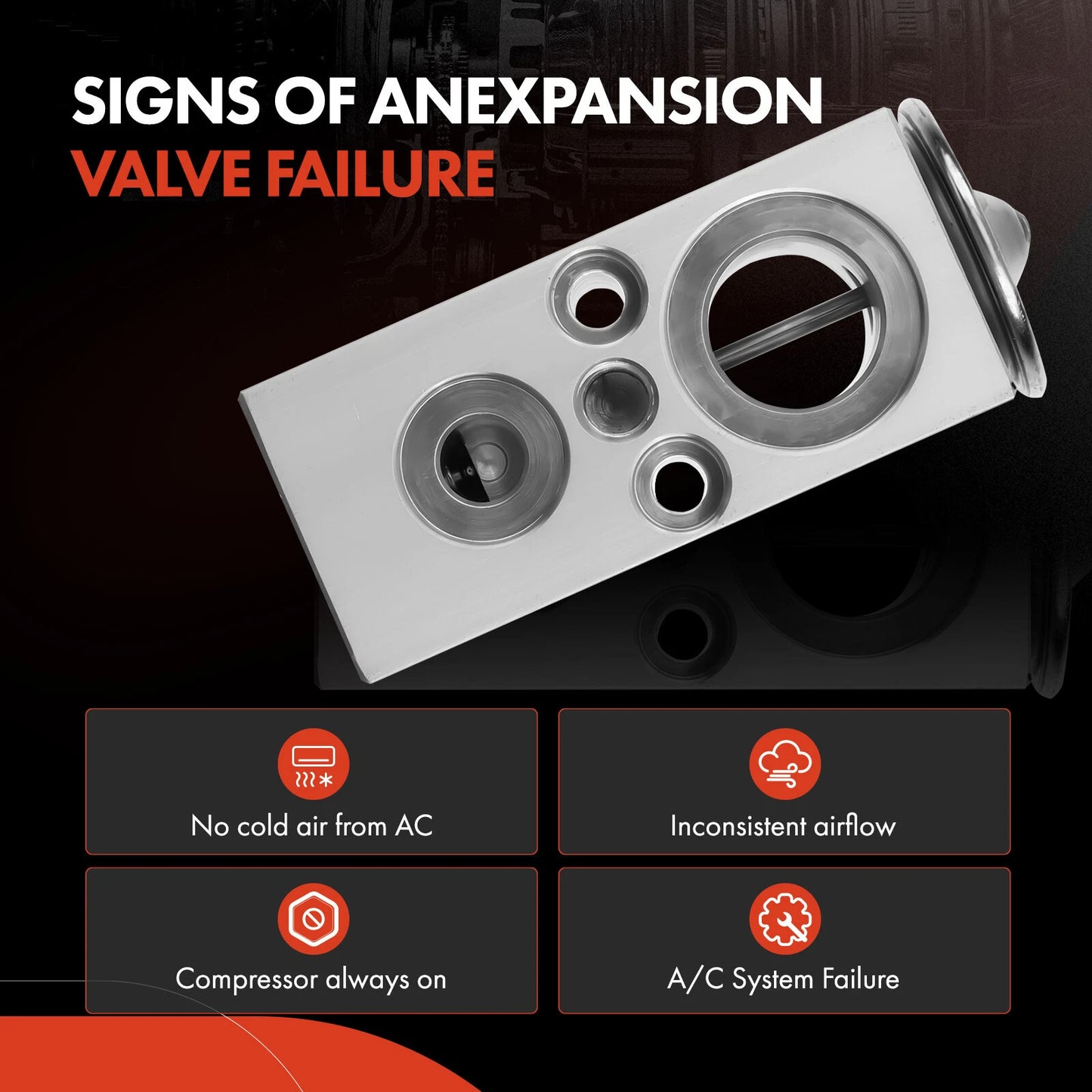 A/C Expansion Valve for Chevy Equinox Pontiac Torrent (2006–2009)