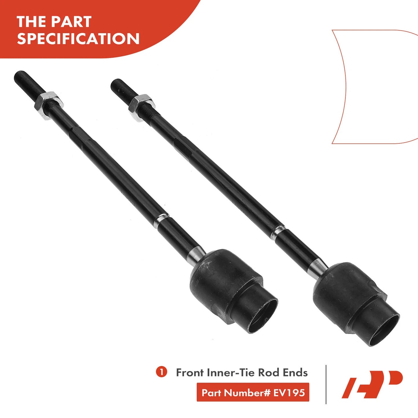 6x Tie Rod End Ball Joint for Cadillac Eldorado