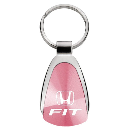 Pink Teardrop Keychain KCPNK.FIT - Officially Licensed for Honda Fit