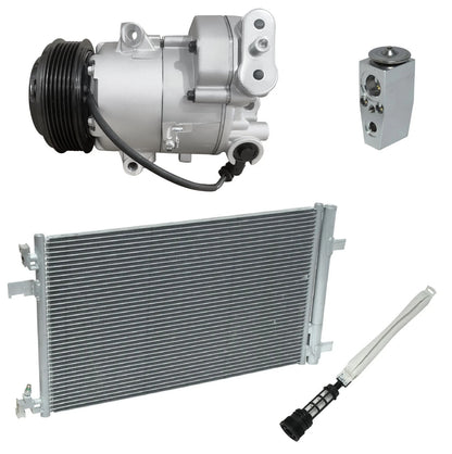 AC Compressor Kit With Condenser for Buick Cascada 1.6L (2019–2019)
