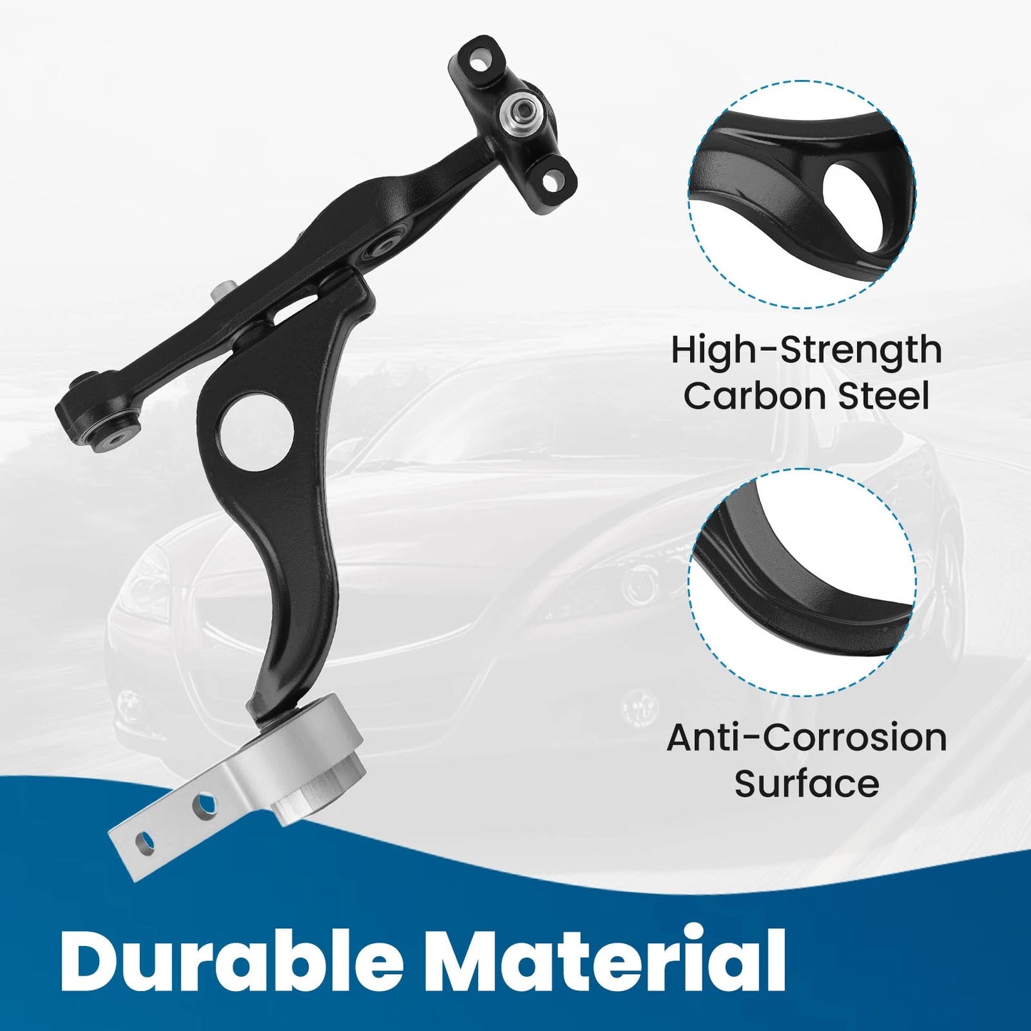 Driver Front Control Arm Assembly for Mazda 6 (2009–2013)