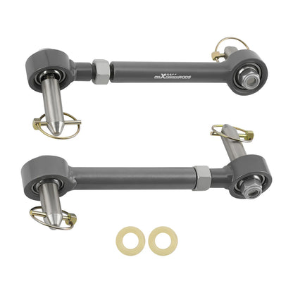 Front Extended Sway Bar End Links for Jeep Wrangler (2007–2018)