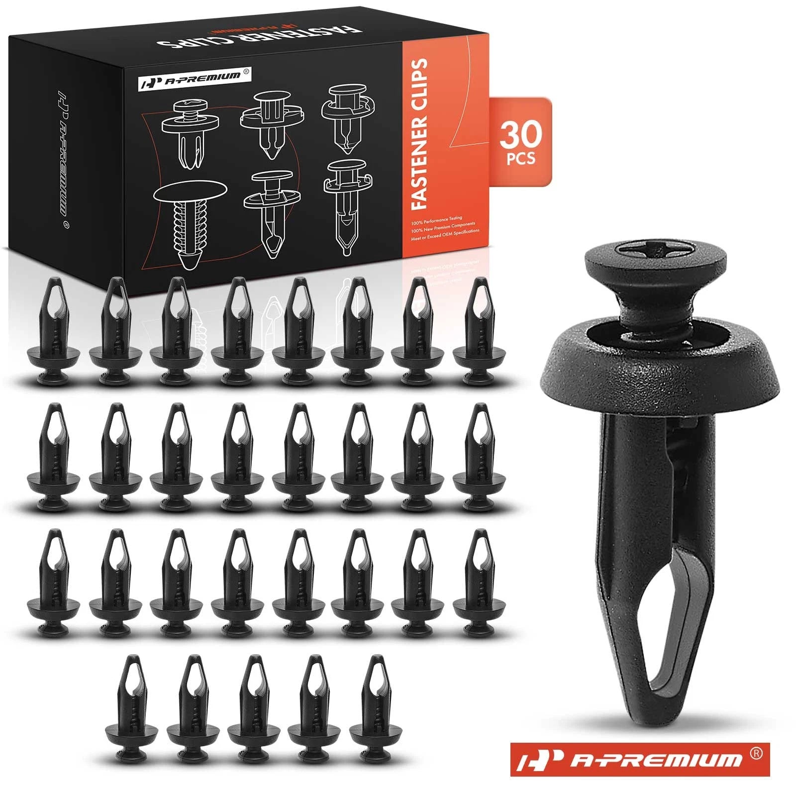 30x Fender & Rocker Panel Retainer Clips for GM (Various Models)