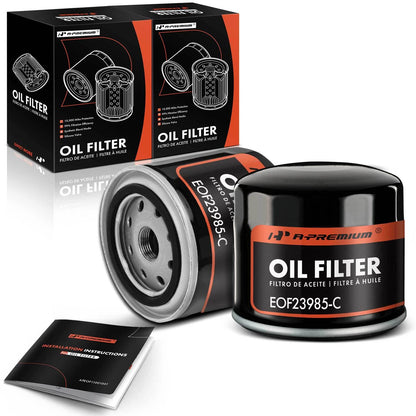 2X Engine Oil Filter for Jeep Wrangler (1987–1993) Cherokee (1985–1993)