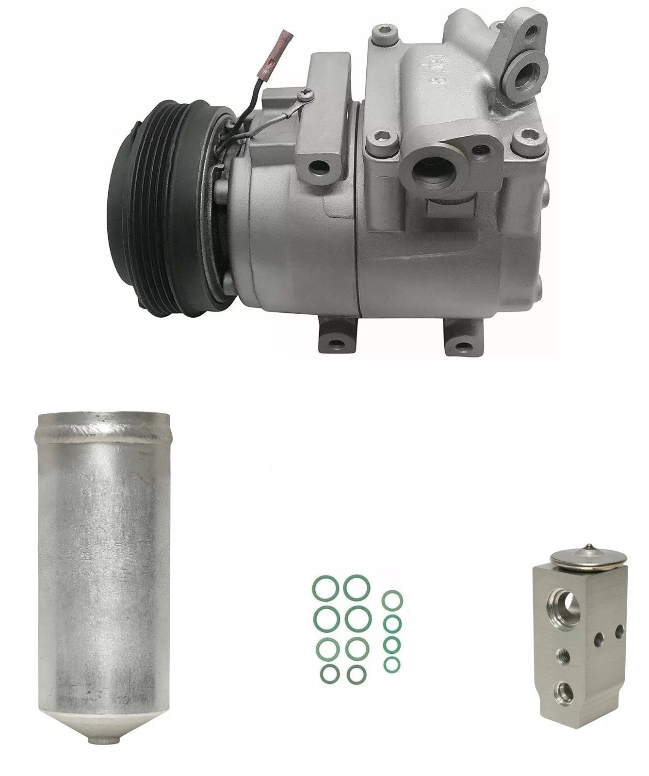 AC Compressor Kit Replacement for Kia Spectra 1.8L (2004–2004)