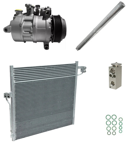 AC Compressor Kit With Condenser for Mercedes GLE43 AMG (2018–2019)