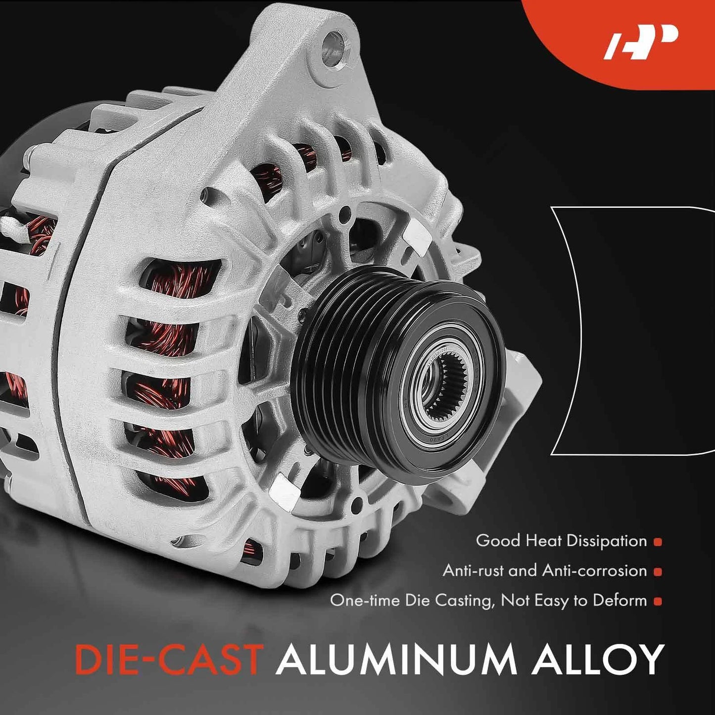 Alternator for Buick Rendezvous (2004–2006) 125A 6-Groove