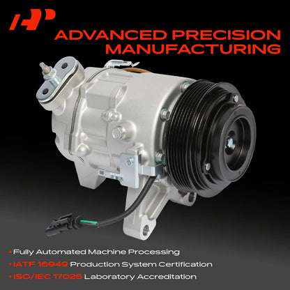 A/C Compressor with Clutch for Chevy Equinox (2012–2016) Impala (2012–2014)